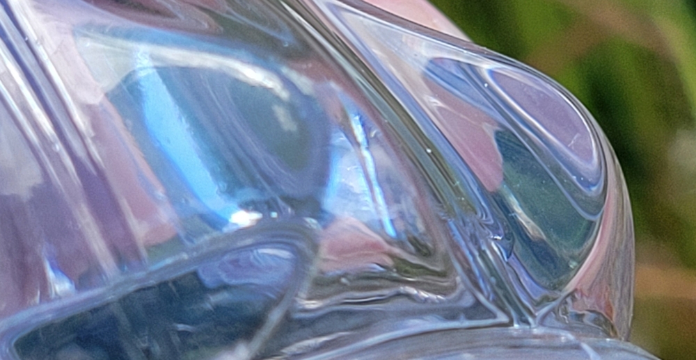 Swung Vase Vintage ~ Small Clear Glass ~ 1970s ~ FINAL PRICE! ~ See Notes - Picture 16 of 16